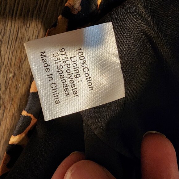 Tuckernuck x India Hicks Leopard Domino Dress NWT Brown Med - Picture 8 of 8